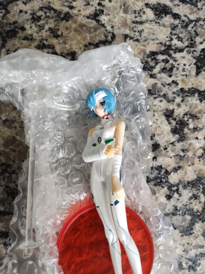 Figura Anime Trading Figure Souryuu Asuka Langley, Ikari Shinji, Ayanami Rei - Neon Genesis Evangelion Portraits (Bandai) Ayanami Rei (4).jpg